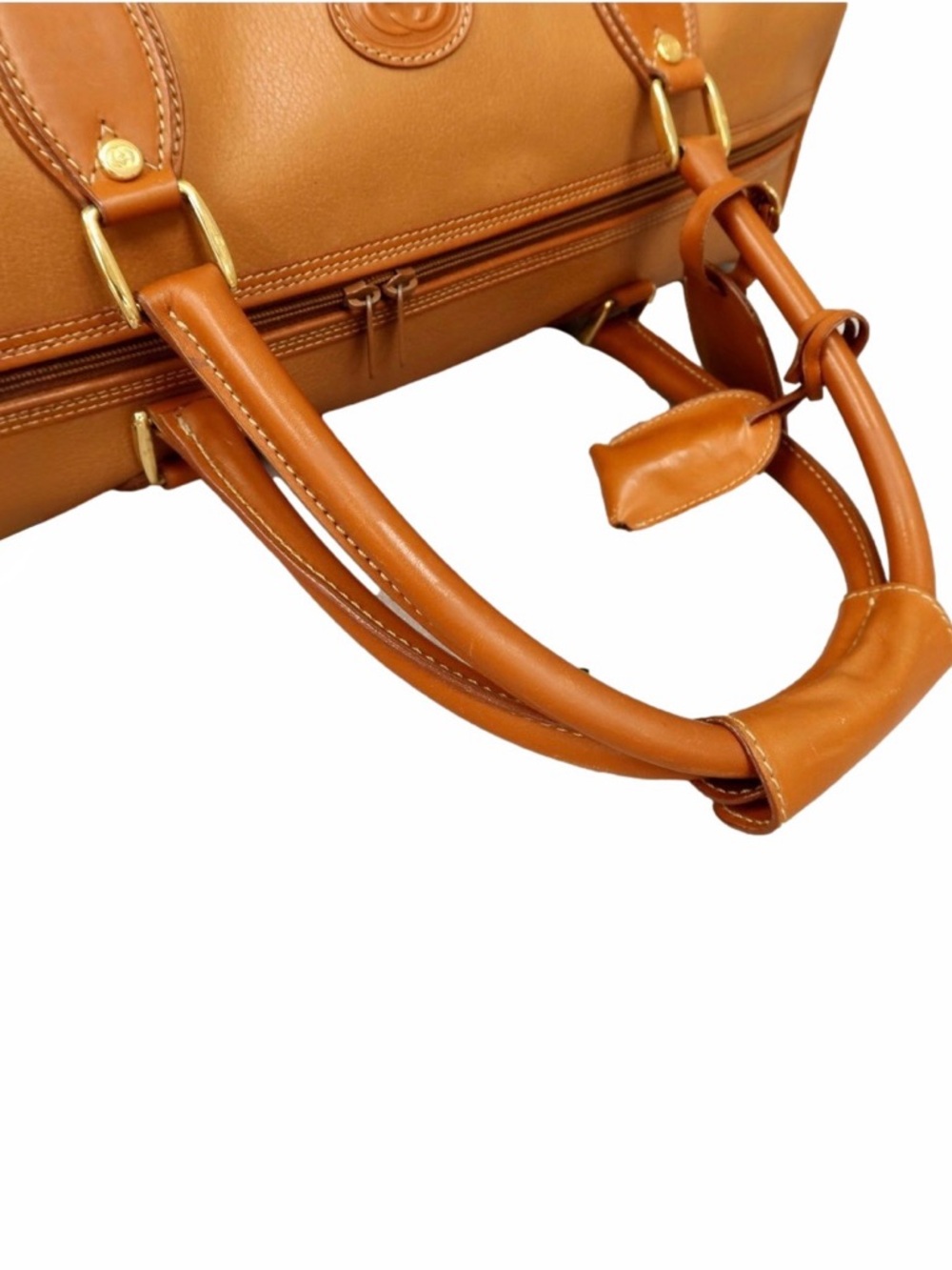 Gucci Leather Duffle Bag/ Travel Bag - Picture 6 of 10